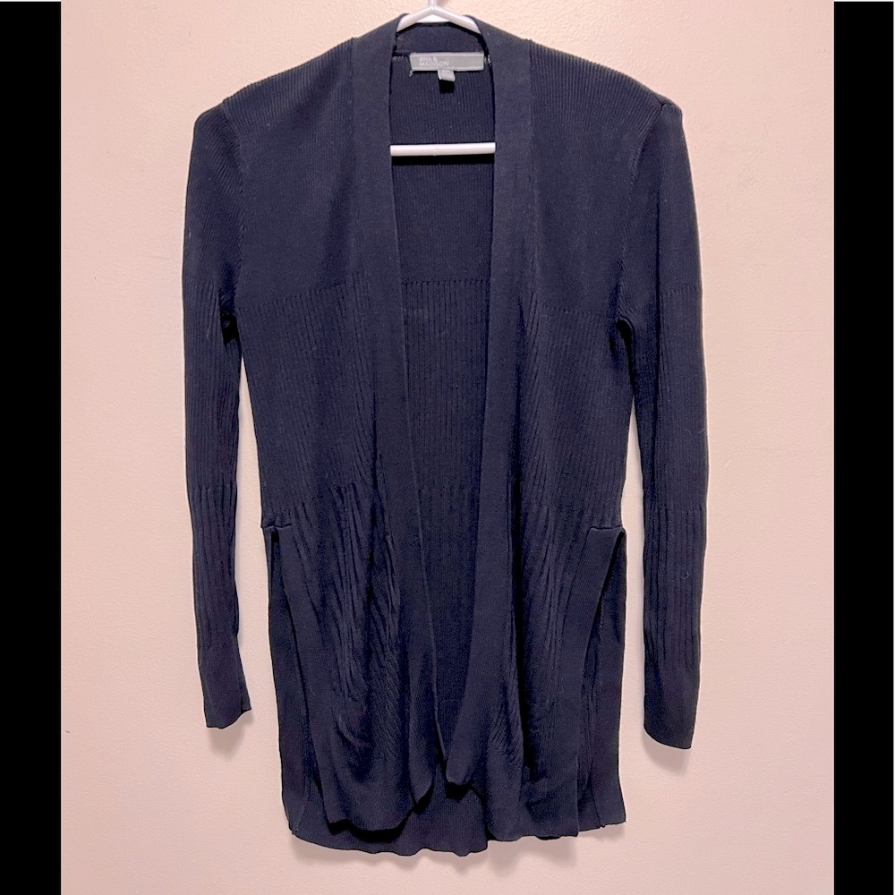 Navy blue 89th & Madison open front cardigan